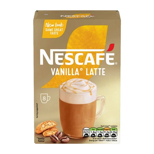 Nescafe Latte Vanilla Instant Coffee