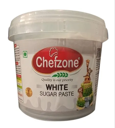 White Cake Sugar Paste Fondant