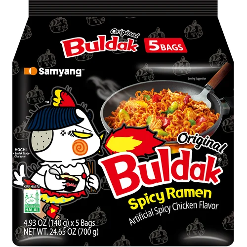 Samyang Buldak Chicken Spicy Ramen Noodles