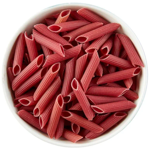 Beetroot Millet Pasta