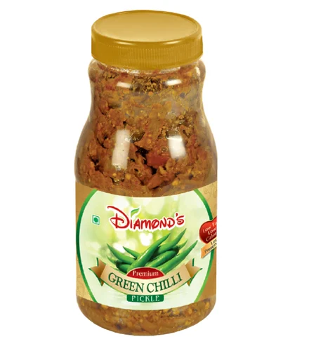 500gm Diamond'S Green Chilli Pickle