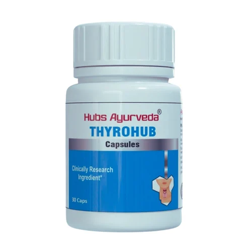 Hubs Ayurveda Thyrohub Capsules