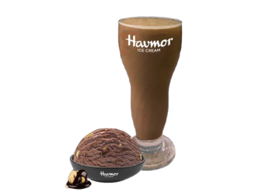 Hazelnut Ice Cream Shake