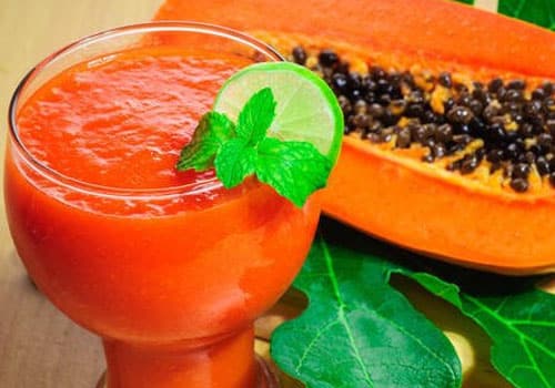 Papaya Fruits Pulp