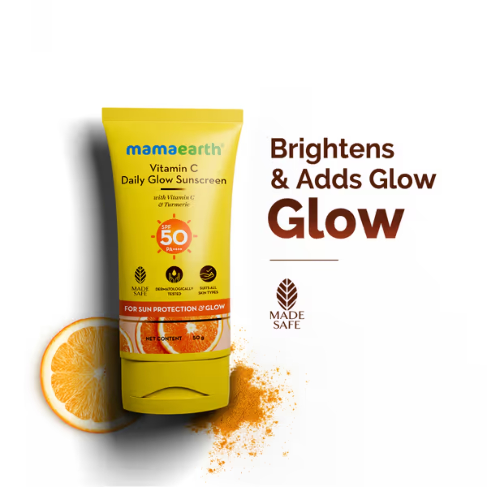 Mamaearth Vitamin C Daily Glow Sunscreen