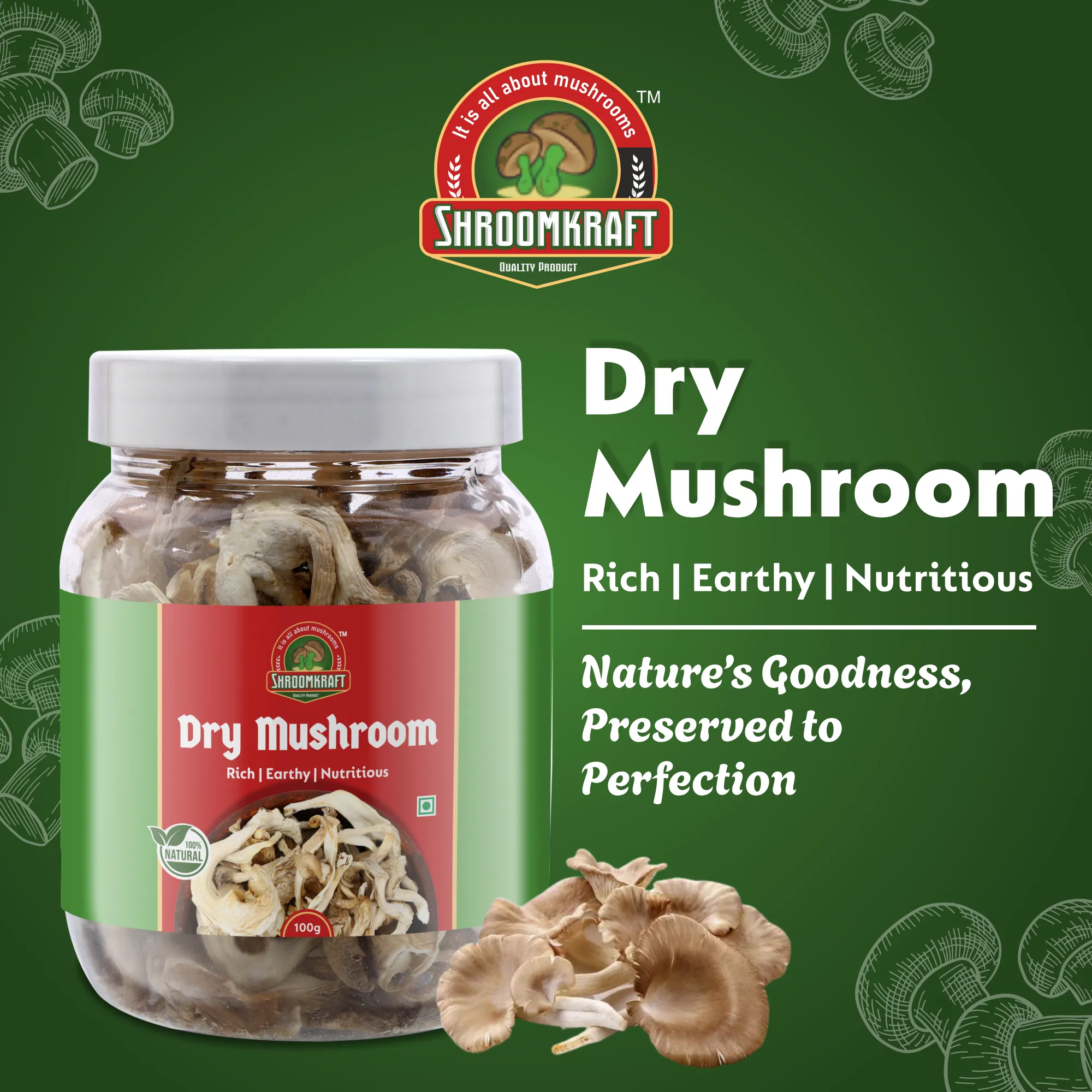 Dry Mushroom