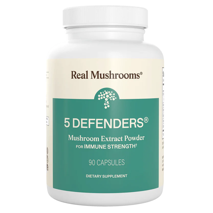 5 Defenders Organic Mushroom Blend Capsules