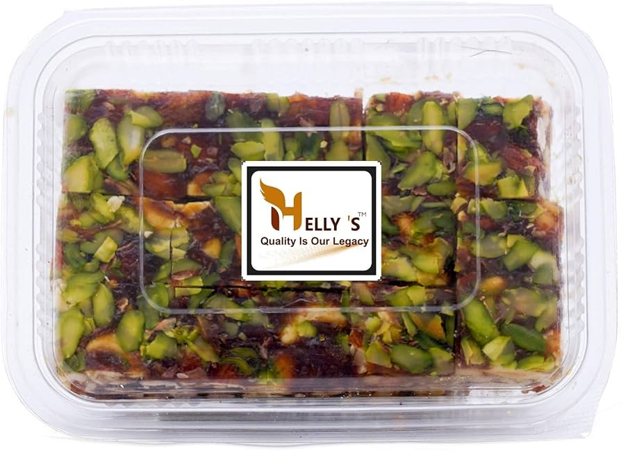  Home Made Dryfruit Dates Barfi 