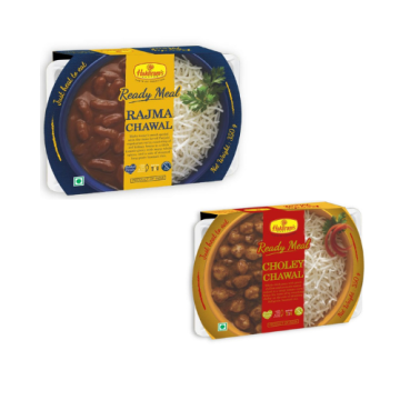 Rajma Chawal (350 g) and Choley Chawal 