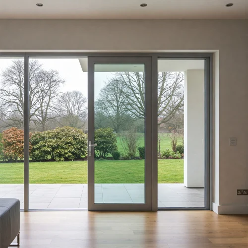 Upvc Hi Security Glass Door