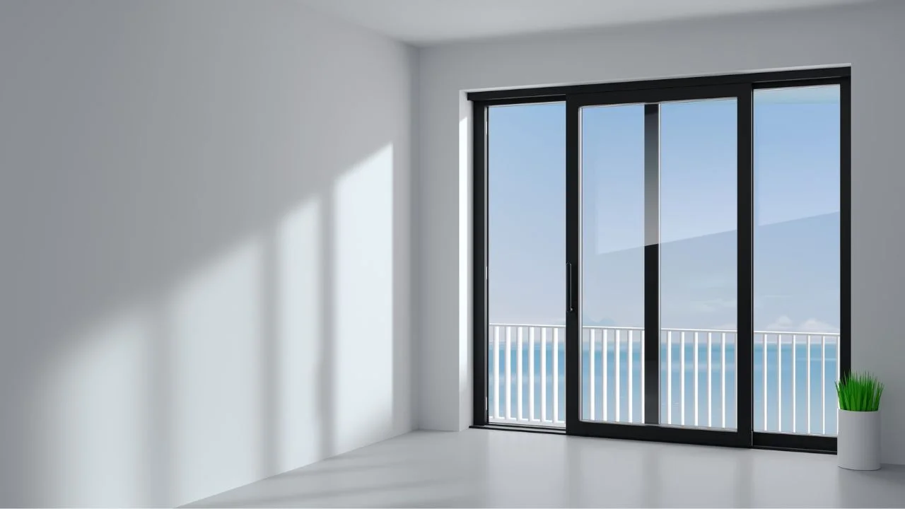Two Track Sliding Door