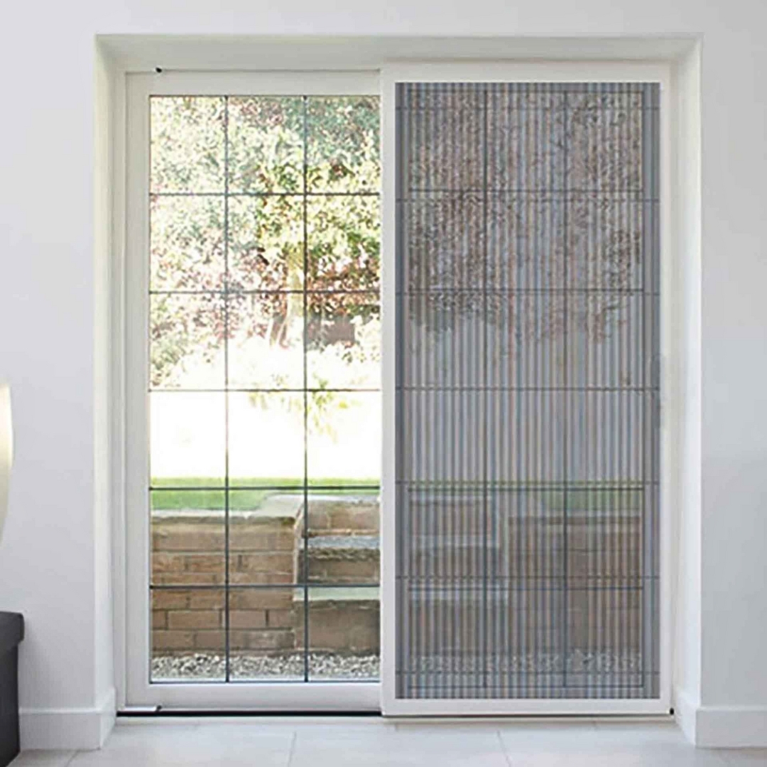 Pleated Mesh Window