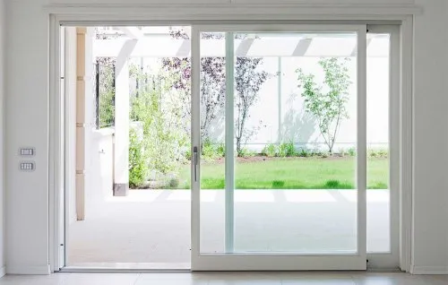 Toughened Glasstop Hung UPVC Door