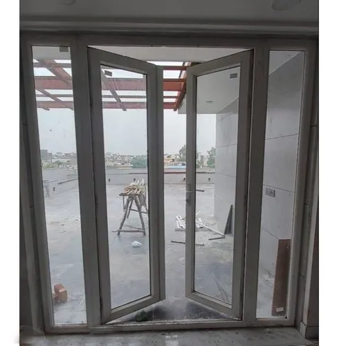 Two Track UPVC Door