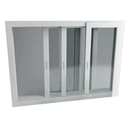 Three Track UPVC Sliding Window