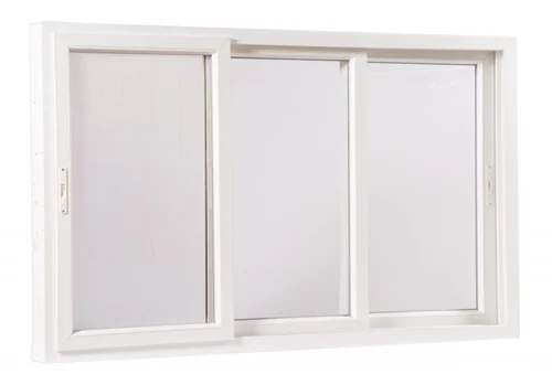 3 Track UPVC Sliding Toughened Glass Window