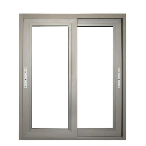 2 Track White Aluminum Sliding Window