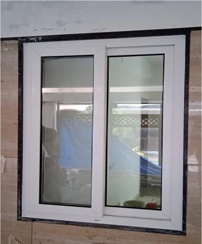 75cm UPVC Two Track Sliding Window