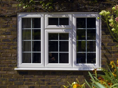 55cm White UPVC Swing Window