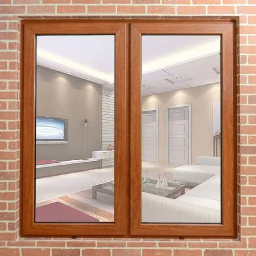 100cm UPVC Wooden Texture Window