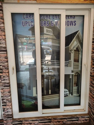 3 Track UPVC Sliding Glass Window