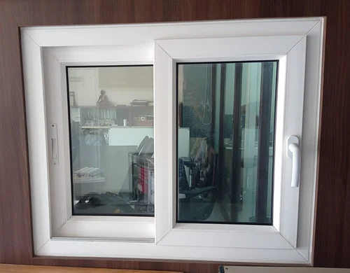2 Track UPVC Sliding Glass Window