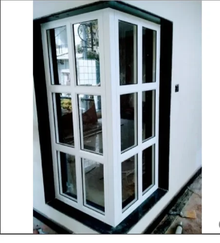 UPVC Fixed Glass Window