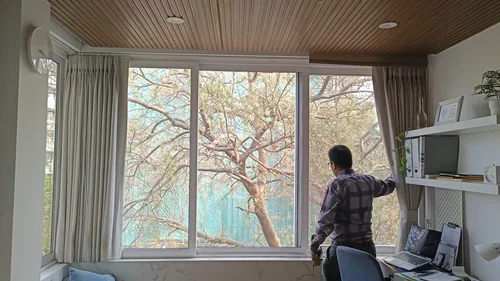 uPVC Sliding Windows with DGU Glass sound control windows