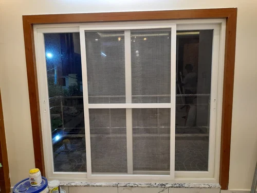 UPVC Sliding Window, Black